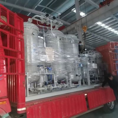Pojemnik ISO Generator azotu Zestaw PSA Azot z ASME Easy Transportation