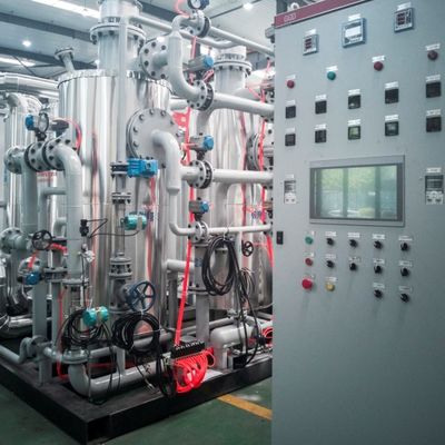 System oczyszczania gazu CO2 z zdalnym monitorem