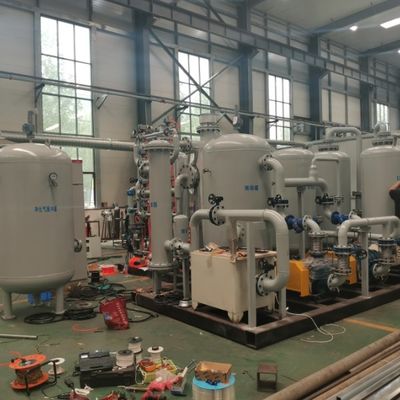 System odzyskiwania gazu azotu o wysokim współczynniku recyklingu dla taśm ze stali nierdzewnej