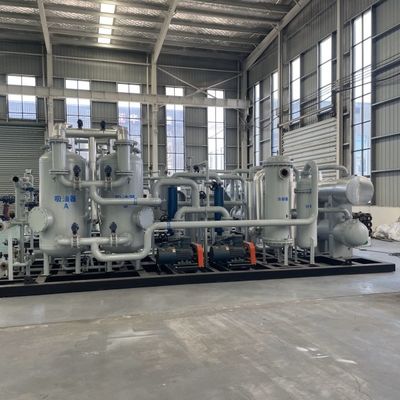 System odzyskiwania gazu o wysokim poziomie recyklingu do obróbki cieplnej