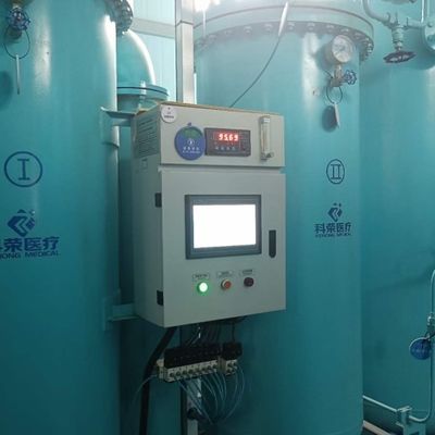 Łatwa instalacja Maszyna do wytwarzania tlenu gazowego z systemem napełniania cylindrów
