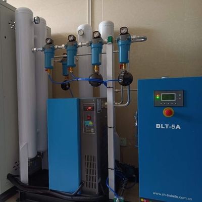 60Hz Trójfazowa wysokiej wydajności automatyczna instalacja tlenowa PSA na miejscu