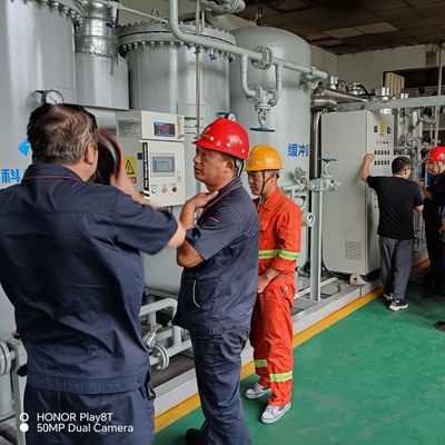 80NM3HR Kompaktowy o rozmiarze 460V Oczyszczacz wytwarzania gazu azotowego o niskiej mocy