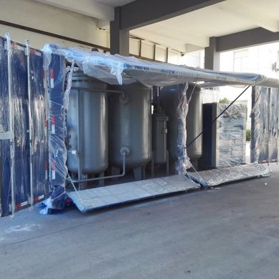 Automatyczna instalacja gazowa do wytwarzania azotu z drzwiami