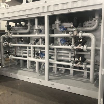 Automatyczne urządzenia wytwarzające azot gazowy, zainstalowane w mobilnych kontenerach