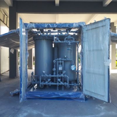 500SCFM ISO Kontener żeglugowy Zakład wytwarzania gazu azotowego Niepotrzebna instalacja