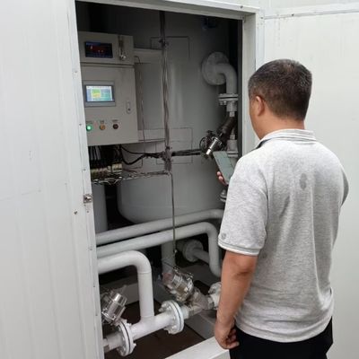 Automatyczna Produkcja Psa Generatorów Gazu Azotowego Pakiet W Pojemniku Typ Mobilny