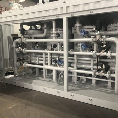 Automatyczna Produkcja Psa Generatorów Gazu Azotowego Pakiet W Pojemniku Typ Mobilny