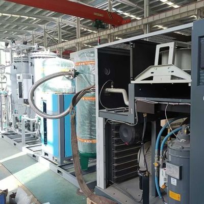 Wyrób skid mounted 20barG Generator azotu ciśnienia roboczego do cięcia laserowego