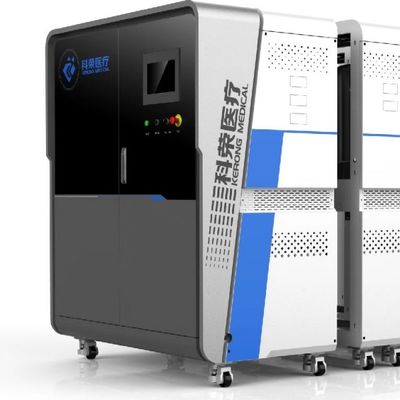 Certyfikowana ISO13485 Mini Skid Oxygen Generation Machine z niskim zużyciem powietrza