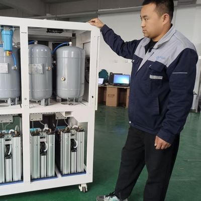 Na miejscu Automatyczna operacja Pudełka Typ PSA Bazy Oxygen Plant dla medycyny