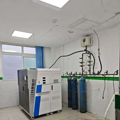 Wysokociśnieniowa, skrzynkowa instalacja tlenowa PSA dla szpitali