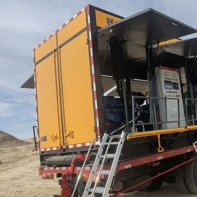 Mobilny generator azotu do separacji membranowej z kompresorem powietrza Diesla
