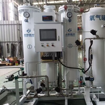 Certyfikowana przez CE Psa Medical Oxygen Plant z opcją 20 stóp kontenera