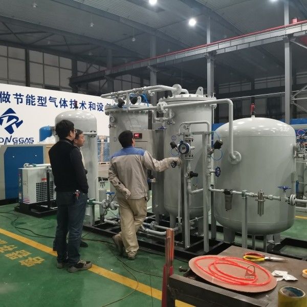 Litium Battery Industry Nitrogen Production Unit N2 Generator System Bez miedzi