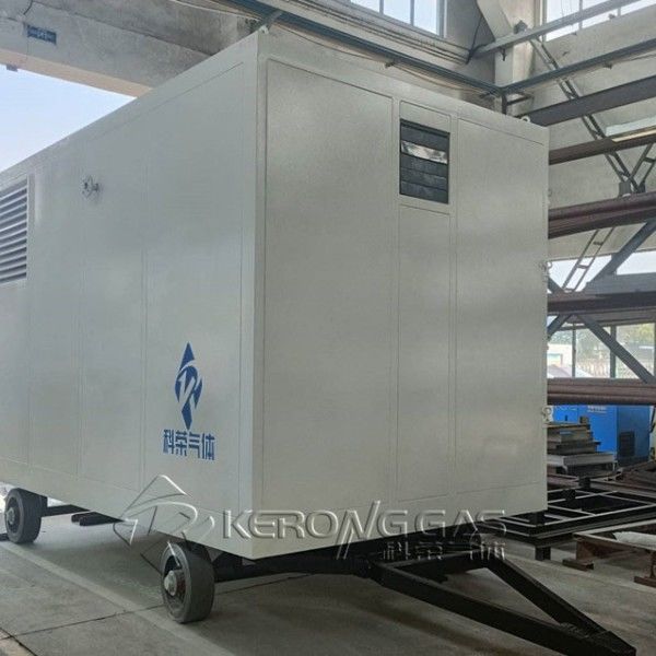 Generator azotu membranowy typu przyczepy kontenerowe do ropy naftowej i gazu