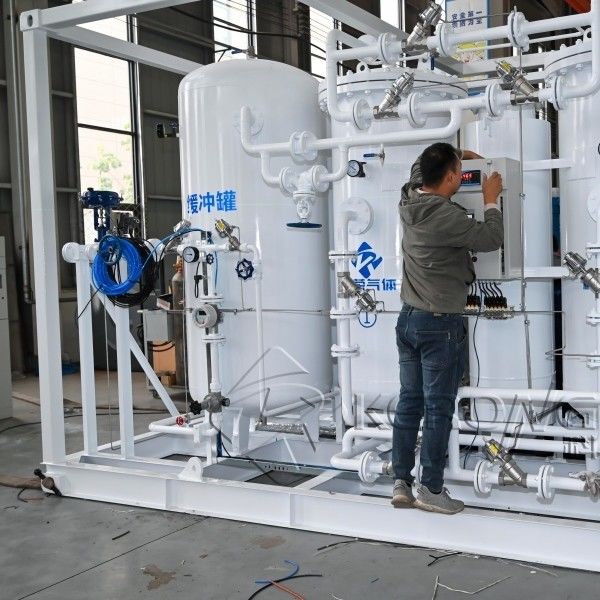 27 barG Ciśnienie robocze Materiał węglowy stal Generator azotu do cięcia laserowego