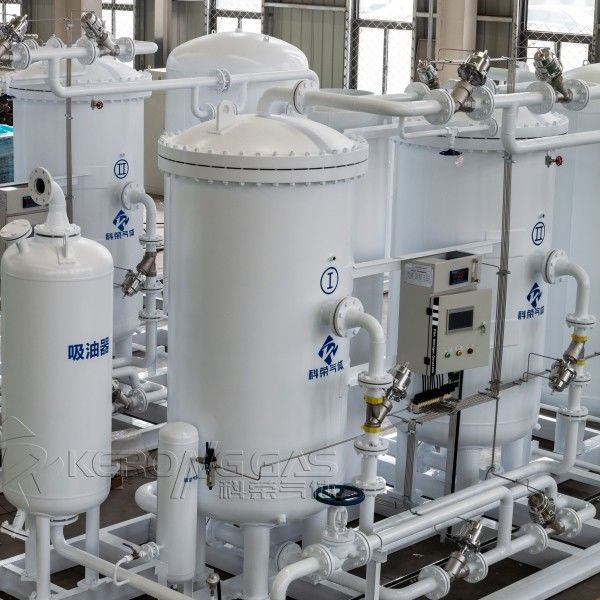 Generator azotu o dużym przepływie 200Nm3 30barG do cięcia laserowego