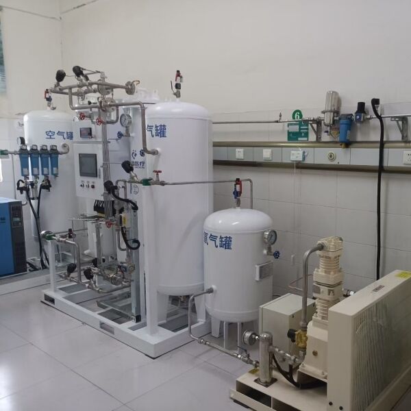 50Hz lub 60Hz Odpowiednie Łatwe zainstalowanie Skid Typ Psa Medical Oxygen Plant