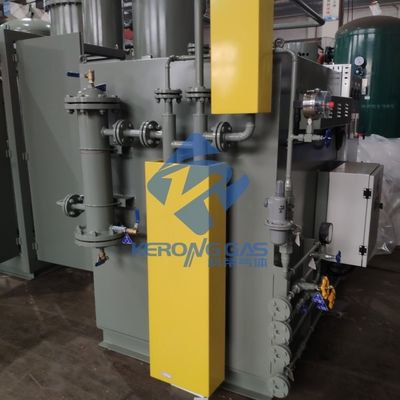 Automatyczne działanie wybuchowo zabezpieczonego krakera amoniakowego z oczyszczaczem