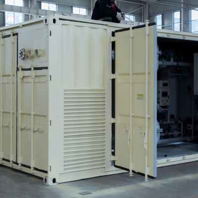 Automatyczne działanie instalacji gazowej azotu typu mobilnego z certyfikatem ASME