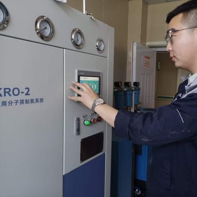 40 GP Instalacja tlenowa oparta na pojemniku ISO PSA z stacją napełniania 150 bar