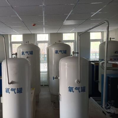 95% wysokiej czystości Psa Medical Oxygen Plant z systemem monitorowania tlenu